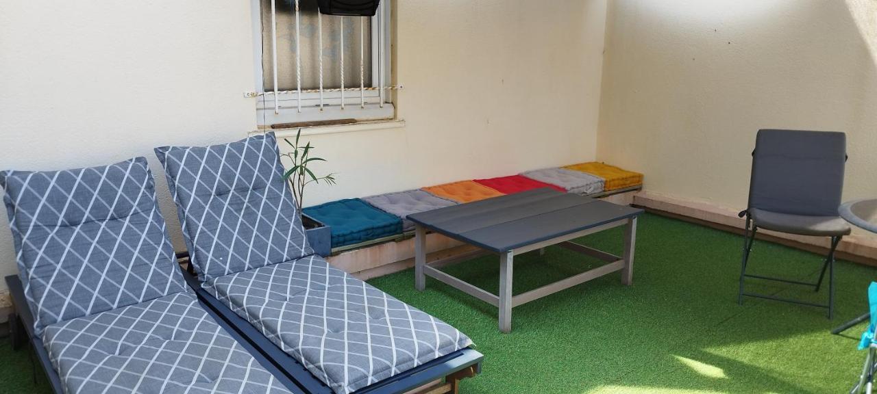 Joli Appartement Avec Grande Et Belle Terrasse, Au Pied De La Plage Du Grazel! Gruissan Zewnętrze zdjęcie